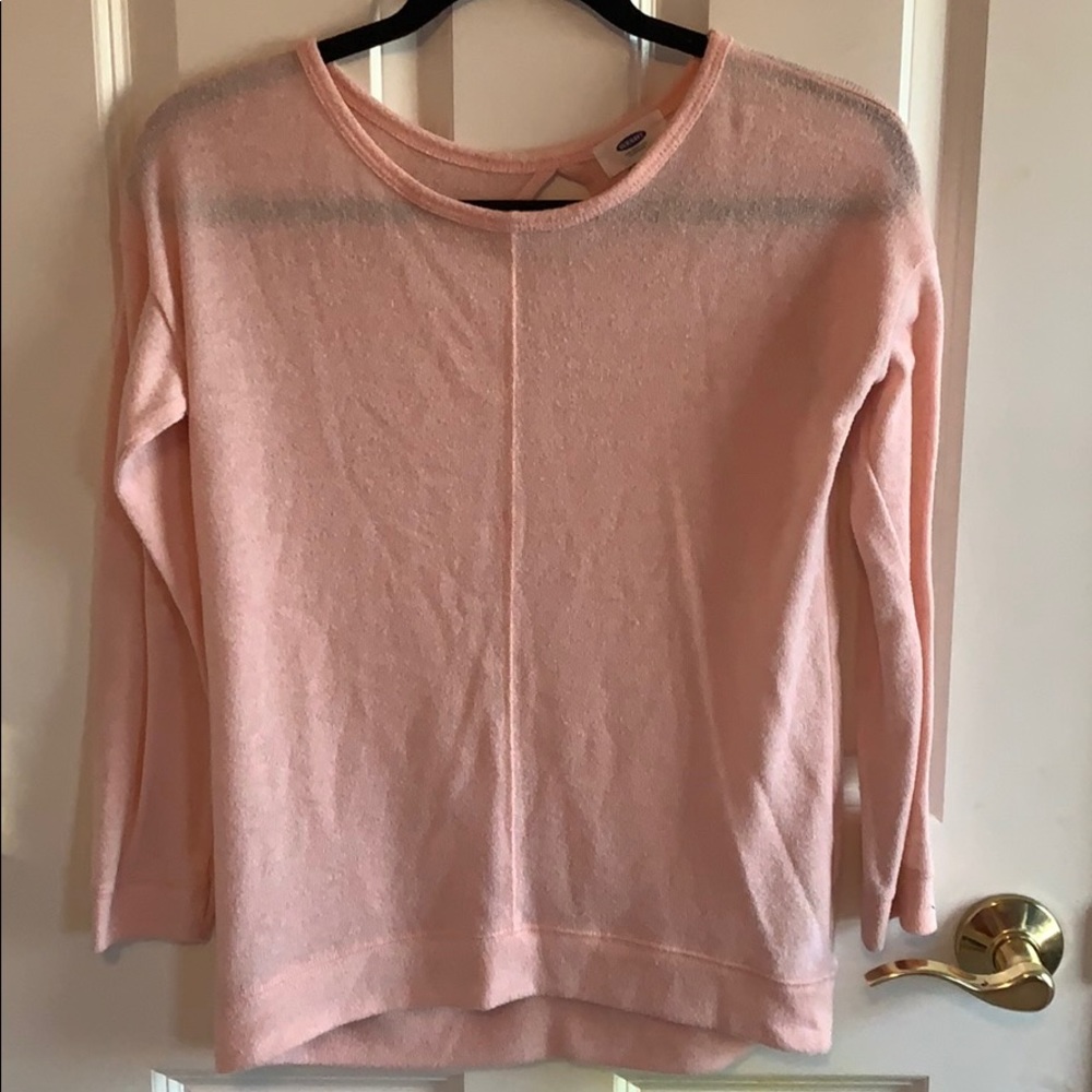 pink sweater